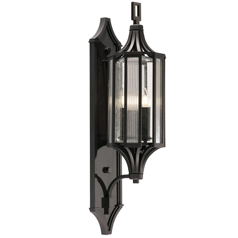 Lanterne murale d'extérieur 40,4 po Bristol, H 32,4 po x l 8 po x P 10 po