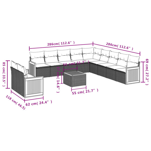 Dimensions du produit