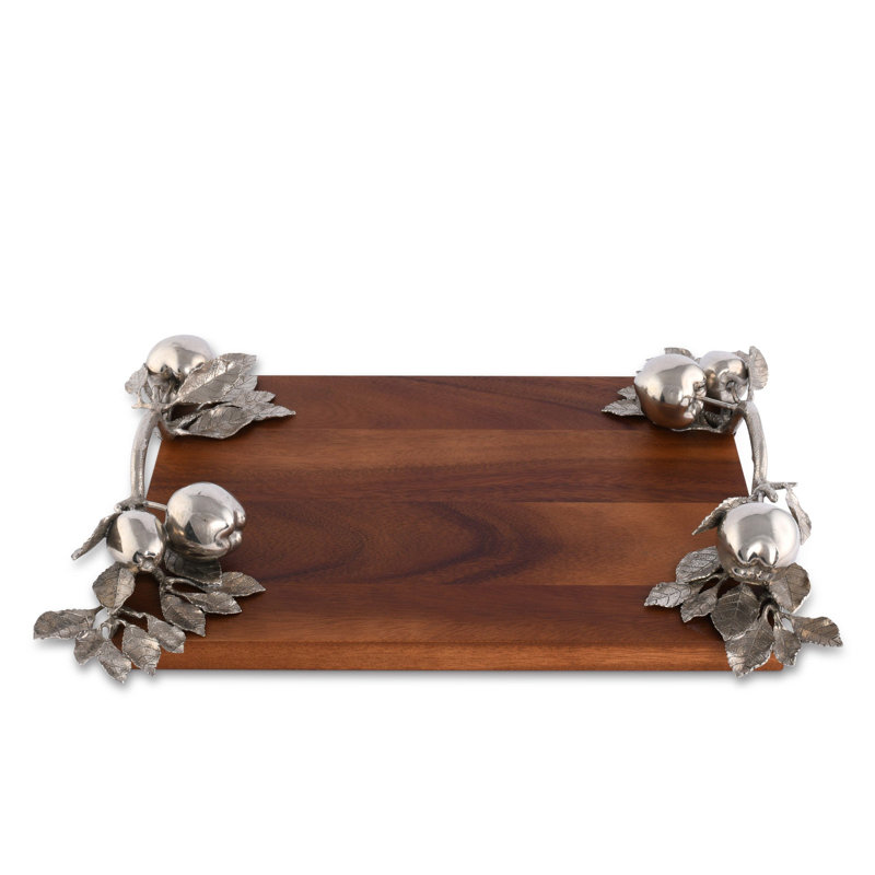 Farmer's Market Wood Tray
