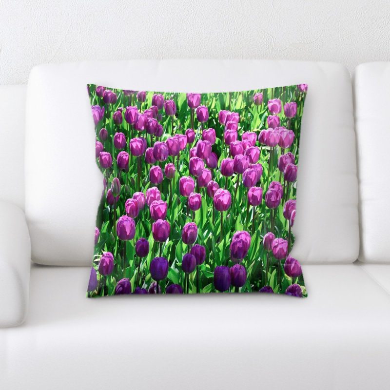 Microsuede Throw Pillow