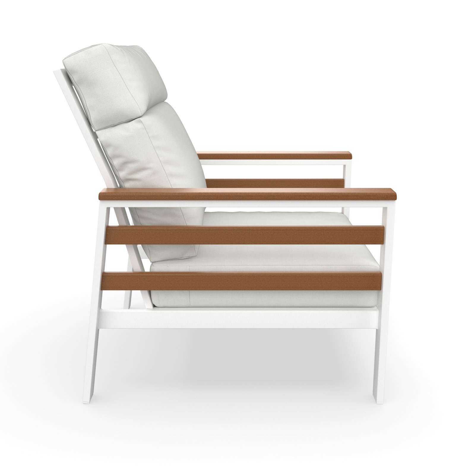 Townsend Sunbrella® Patio Lounge Chair, Canvas White