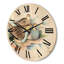 Horloge murale oiseaux en bois III-63902367