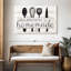 «Happiness Is Hommade Kitchen Tools», reproduction sur toile-124926146