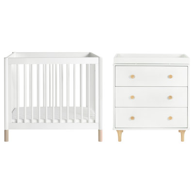 Gelato Mini 4-in-1 Convertible Standard Nursery Furniture Set