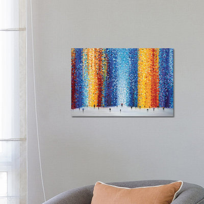 «Rainy Night» par Ekaterina Ermilkina, reproduction d'art sur toile tendue