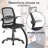 Ergonomic Mesh Task Chair with Flip-Up Armrests