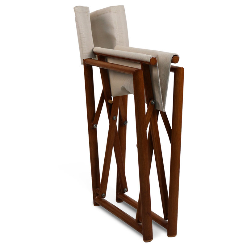 Fauteuil pliant Campaign, Teck / sable