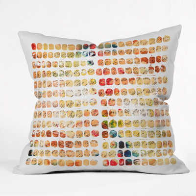 Funny Blocks Throw Pillow