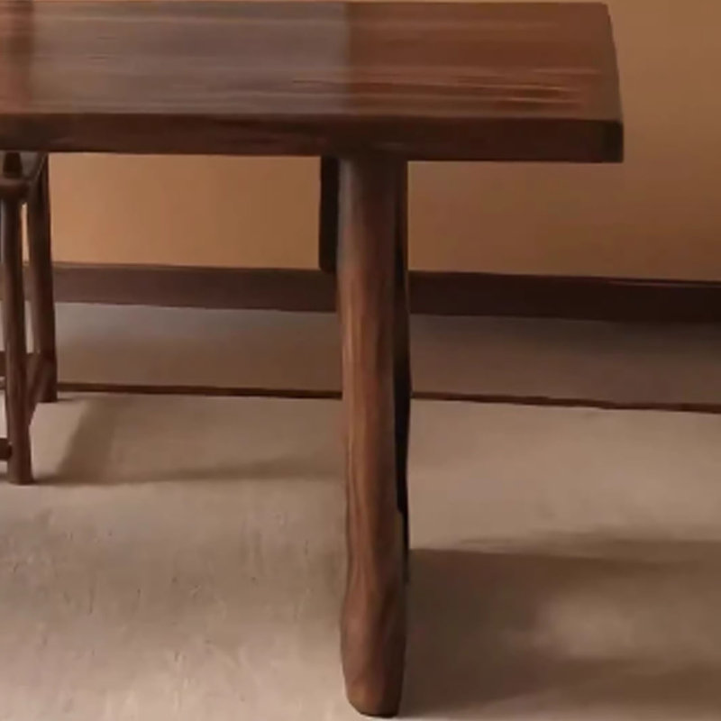 Solid Walnut Wood Study Desk
