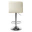 Kato Swivel Upholstered Adjustable Height Counter Stool with Metal Frame
