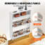 20 Pair Shoe Storage Cabinet
