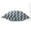 Wiggle Row Ivory Charcoal Throw Pillow-107834802-107834803
