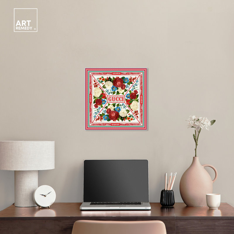 Impression sur toile La Mia Sciarpa, H 16 po x l 16 po, Toile tendue