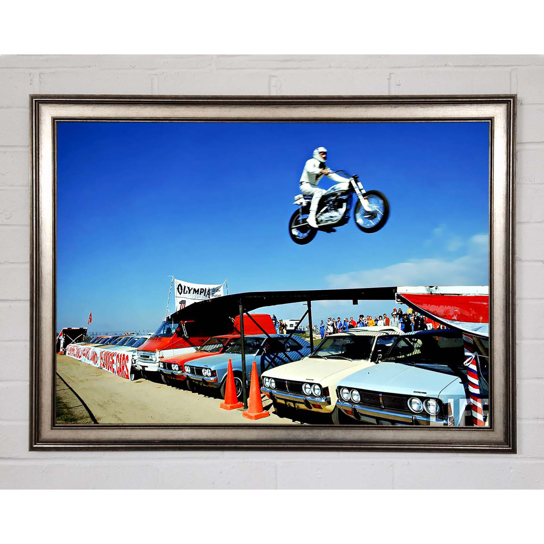 Evel Knievel Car Jump - Drucken