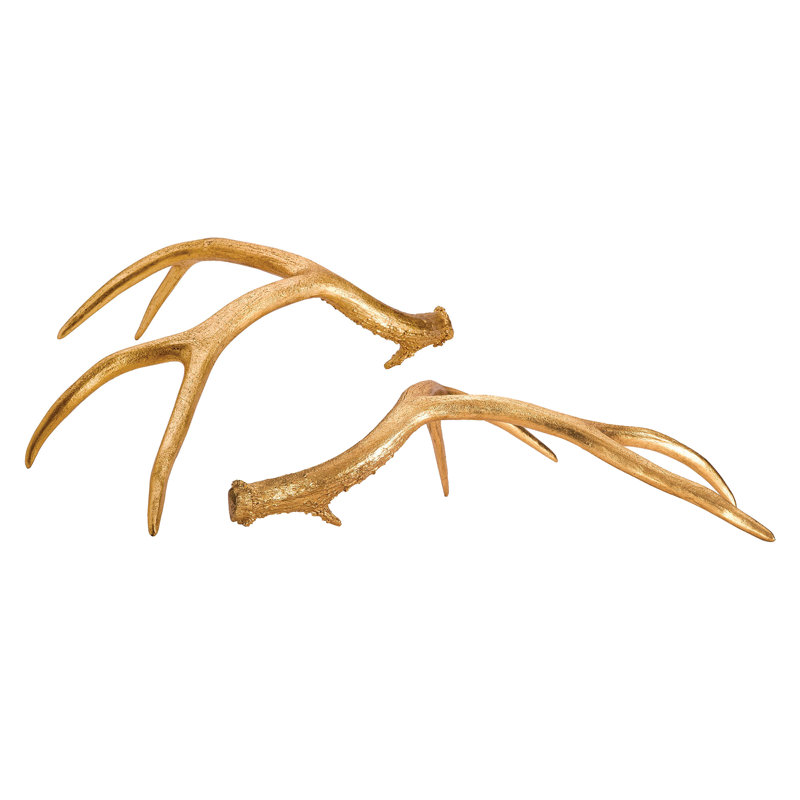 Bois d'or, or (ensemble de 2)