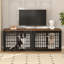 Meuble pour chien robuste de 42 pouces, table de bout décorative pour animal de compagnie, chenil en bois pour l'intérieur-115403694-122886584