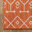 Tapis intérieur / extérieur orange Marshanna-60394653