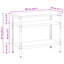 100cm W Steel Top Workbench