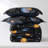 Mysterious Universe Black/Navy Comforter Set-111999413