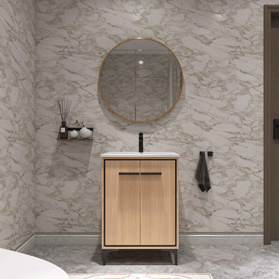 Meuble-lavabo simple 24,05 avec comptoir