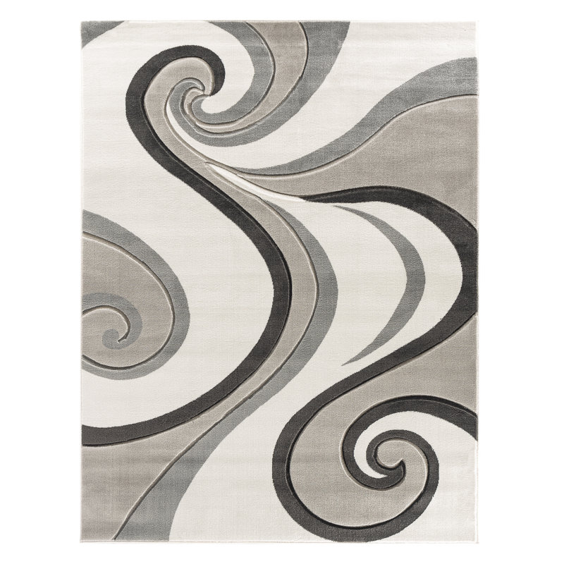 Anais Abstract Indoor Rug, Rectangle 3' x 5'