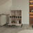 6-Bottle Rectangle Bar Cabinet