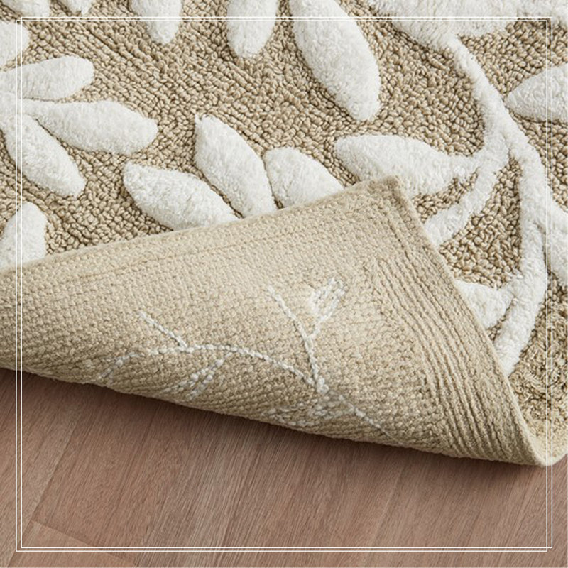 Tapis de bain en coton touffeté, Tapis de couloir 2 pi x 5 pi