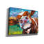 «Curious Cow I» par Carolee Vitaletti, art mural sur toile-1645091416