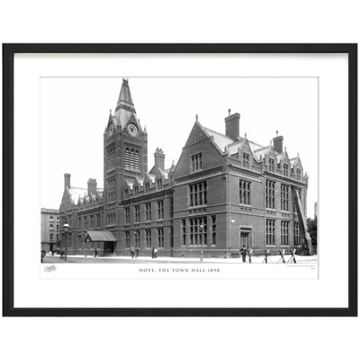 Hove, The Town Hall 1898 by Francis Frith - Single Picture Frame Print