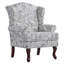 Upholstered Wingback Chair-1557988241