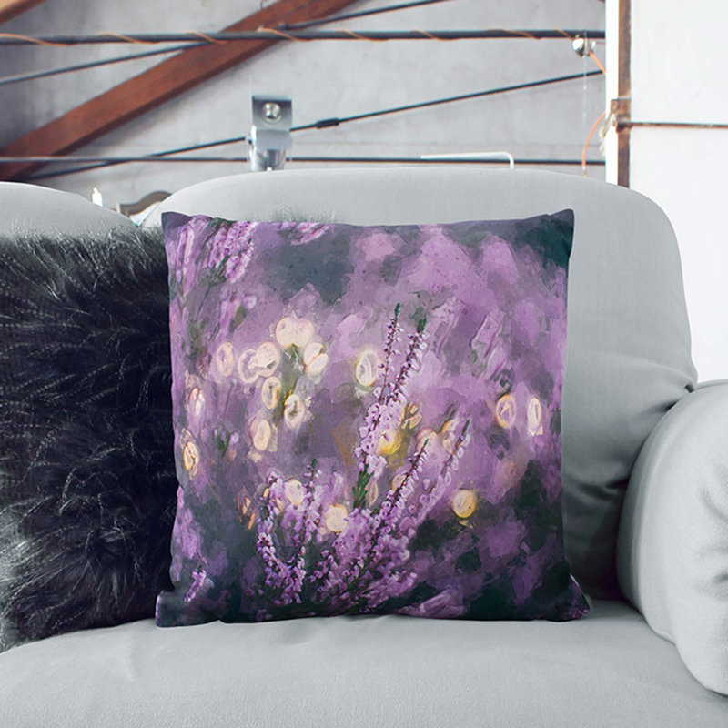 Square Cushion, 55cm H x 55cm W x 20cm D, White