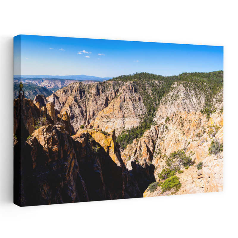 Vue de Hells Backbone Road, près d'Escalante et Boulder, Garfield County, Utah, États-Unis, H 32 po x l 48 po