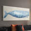 Baleine rustique I - Toile tendue avec châssis - Prêt à accrocher-107359602