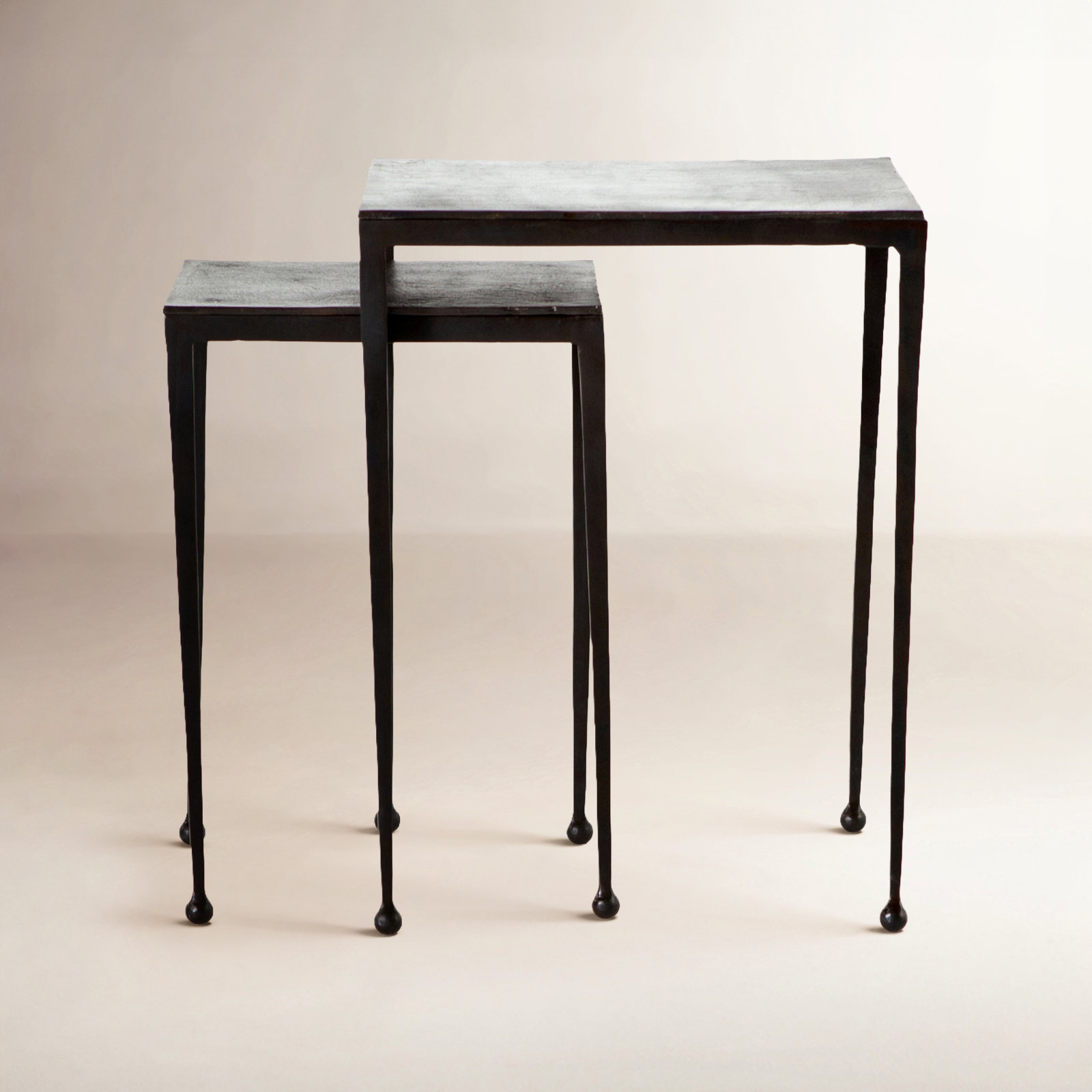 Carlen Nesting End Table, Brown