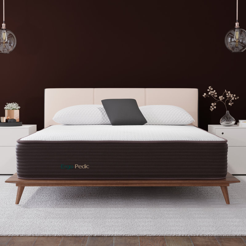 Coppercloud Hybrid Infused 12" Medium-Soft Mattress, Full / Double