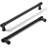 6 Pack Matte Black Cabinet Pulls 12 Inch
