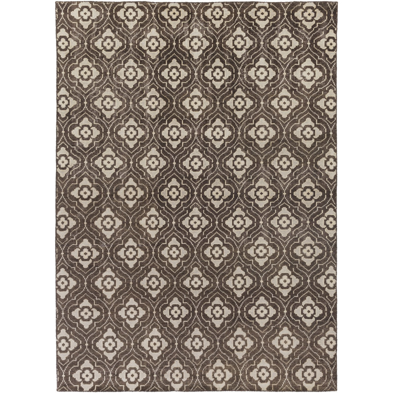Kennard Wool Geometric Indoor Rug, Rectangle 5' x 8'
