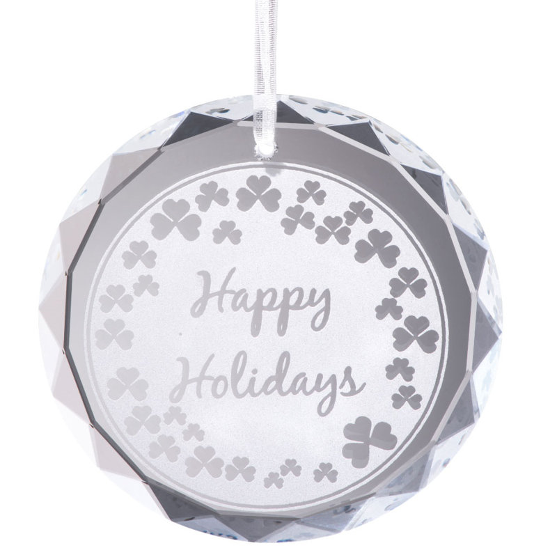 7.1cm Glass Hanging Figurine Ornament