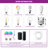 Jacoline 1-Light Dimmable Iron Armed Sconce-1018739420