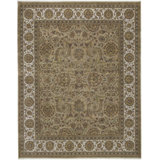 Trinity Hand-Knotted High-Quality Camel and Ivory Area Rug