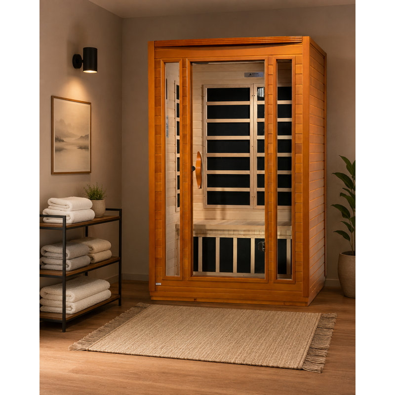 Dynamic Hemlock 2-Person Bluetooth FAR Infrared Sauna