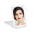 Touch Pad Mini Tri Tone LED Makeup Mirror with Flip Cover, Vanity Lighted Mirror-57961575