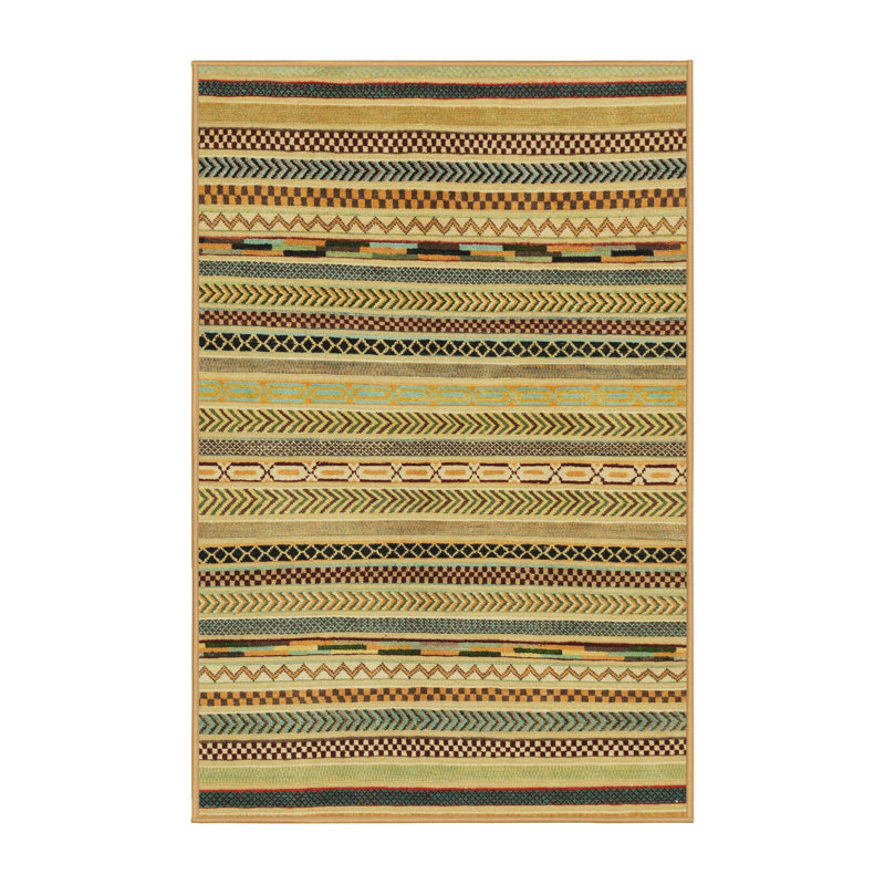 Abstract Indoor Rug, Rectangle 5' x 8'