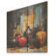 Élégance de poterie florale jaune Boho jaune III - animal toucan sur bois-978981583