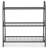 Metal Plant Stand 3-Tier Potted Holder Ladder-Shapped Storage Rack Shelf Shoe Rack for Outdoor Indoor Use