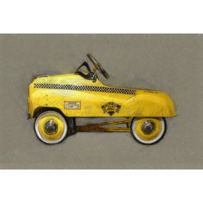 Aleyda " Taxi Cab Pedal Car " by Michelle Calkins