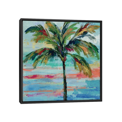 «California Palm II», reproduction d'art sur toile tendue