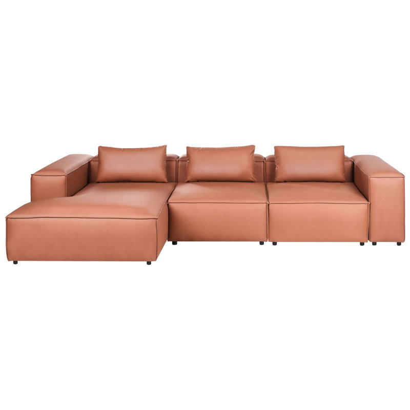Sudarshan 4 Seater Corner Sofa , Left Hand Facing
