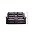 Causeuse inclinable avec housse de console centrale
