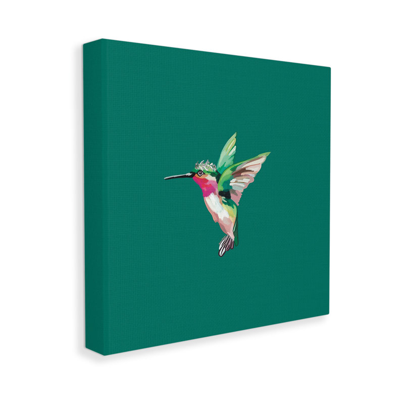 «Hummingbird With Tiara» par Amelia Noyes sur, H 36 po x l 36 po